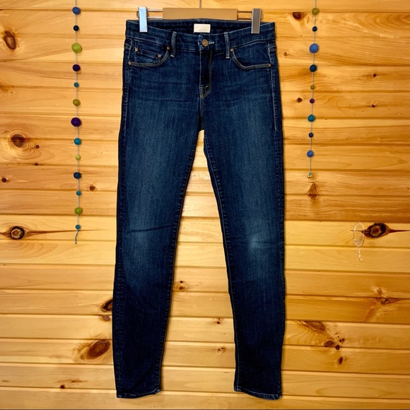 MOTHER Denim - Mother The Looker Skinny Jeans Tongue and Chick Medium Wash